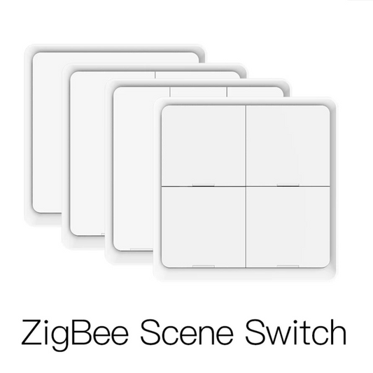 ZigBee Scene Switch - 1,2,3 & 4 Button - HA Automation Switch